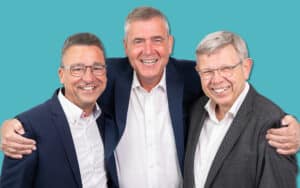 Team für Sundern: André Kracht, Wolfgang Buchheister und Georg Te Pass